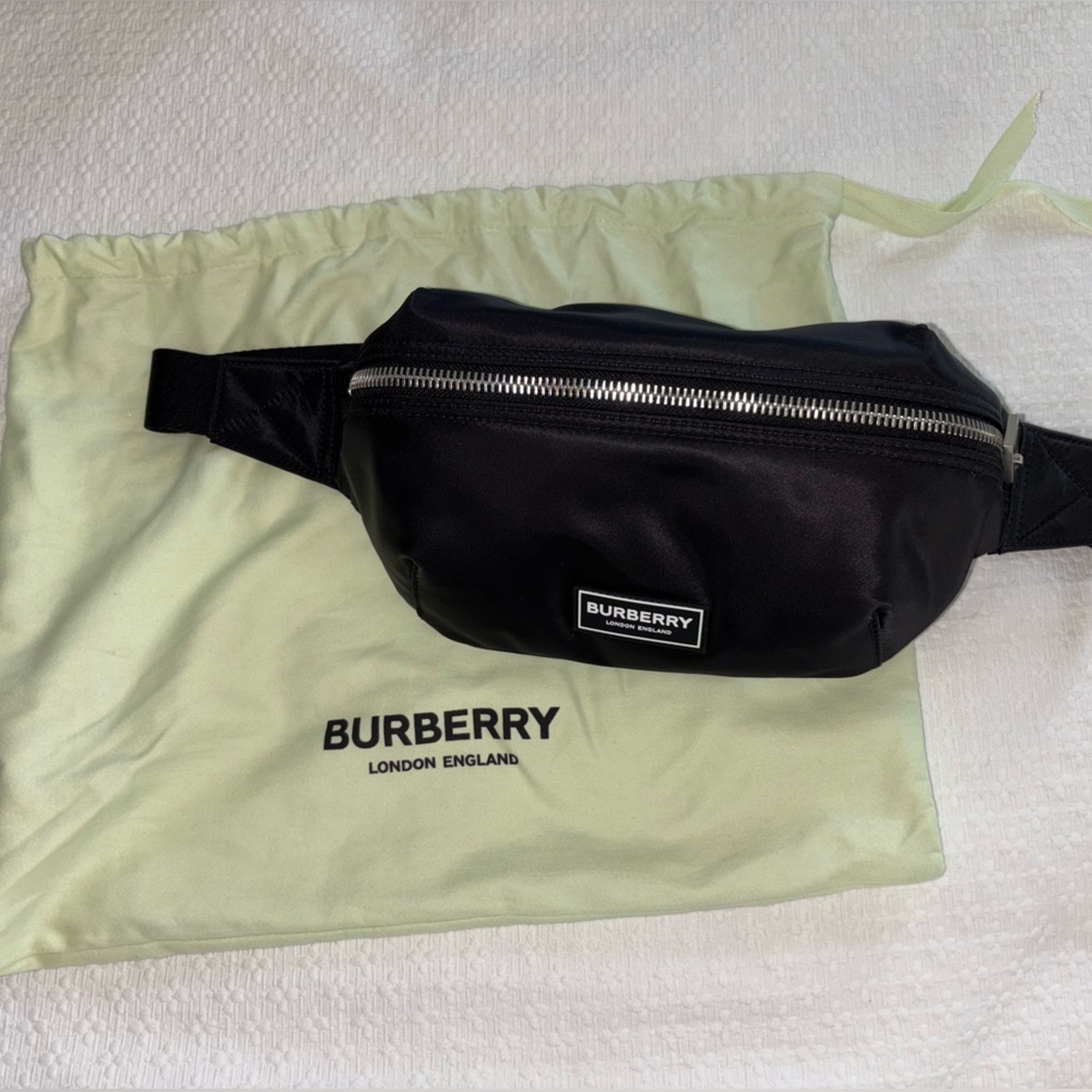Burberry Black Belt Bag